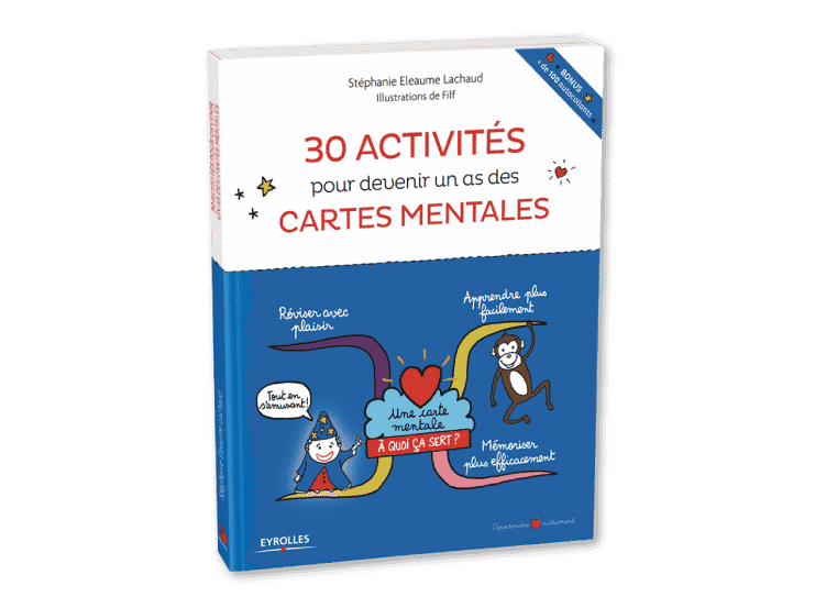 Un cahier d'activités pour apprendre à faire des cartes mentales