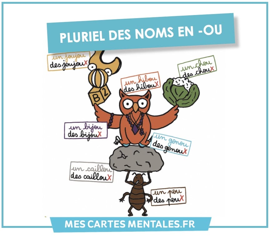 Astuces-Pluriel des noms en OU