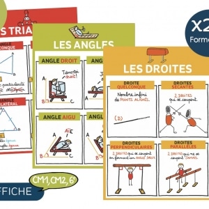 Carte mentale : affichage pour la classe Français (seul)