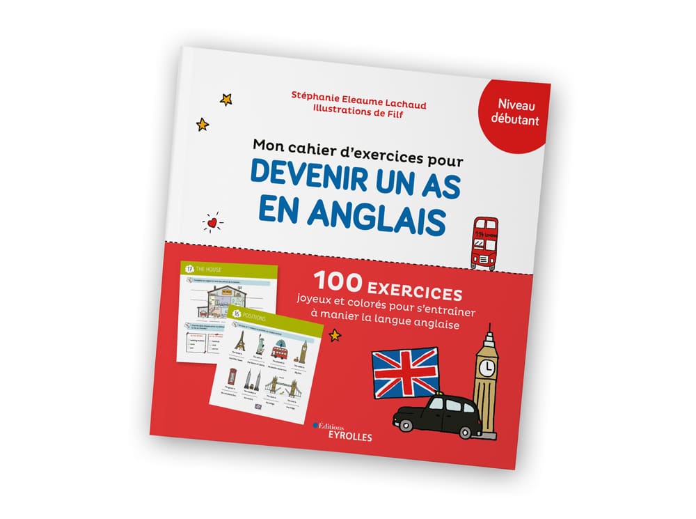 Cahier d'exercices pour devenir un as en anglais