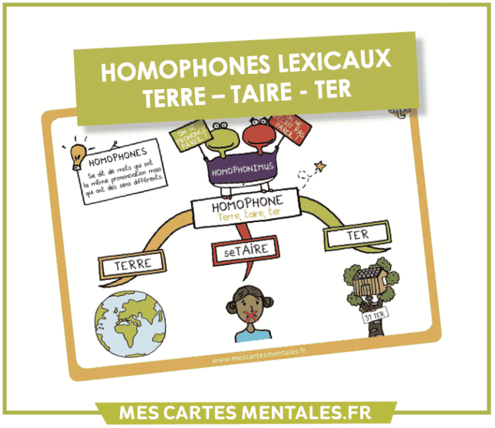 Homophone lexical Terre