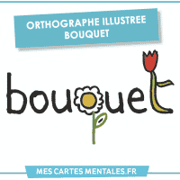 Orthographe illustrée Bouquet Couverture