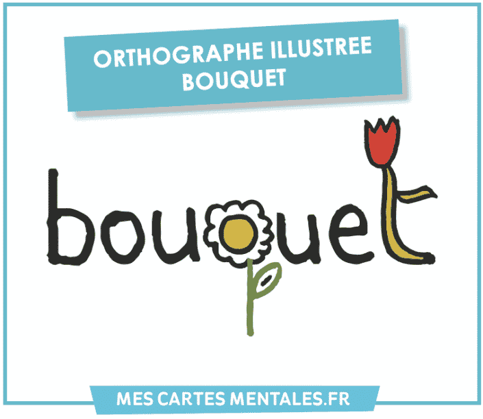 Orthographe illustrée Bouquet Couverture