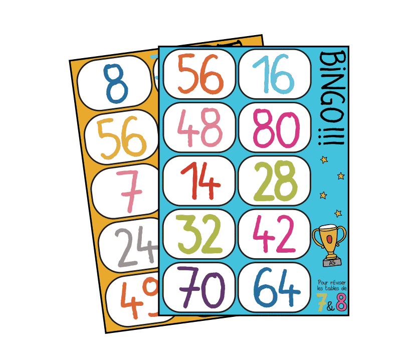 Ressource table de multiplication - Bingo