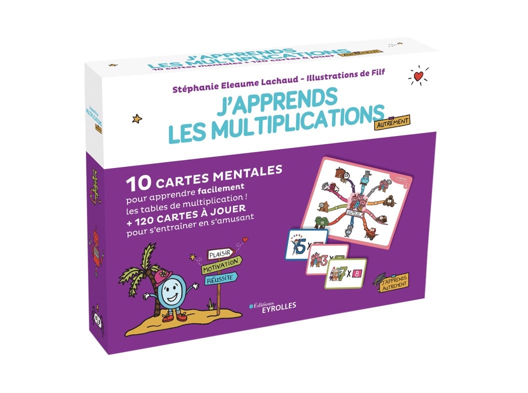 Coffret j'apprends les multiplications