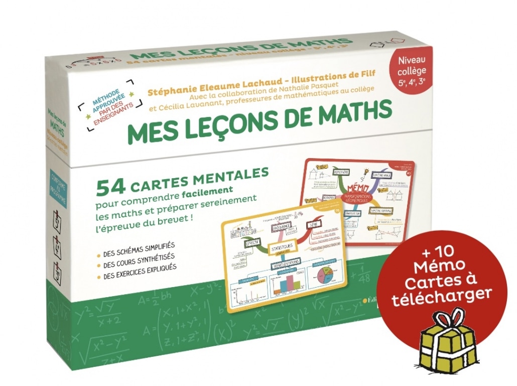 Cartes mentales maths cycle 4 collège