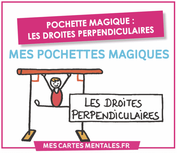 Pochette magique Droites perpendiculaires