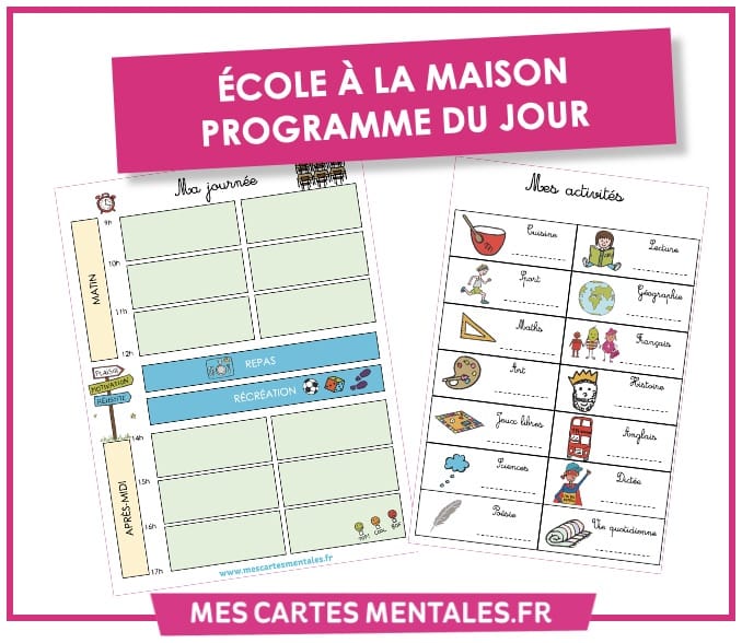 Programme ecole à la maison