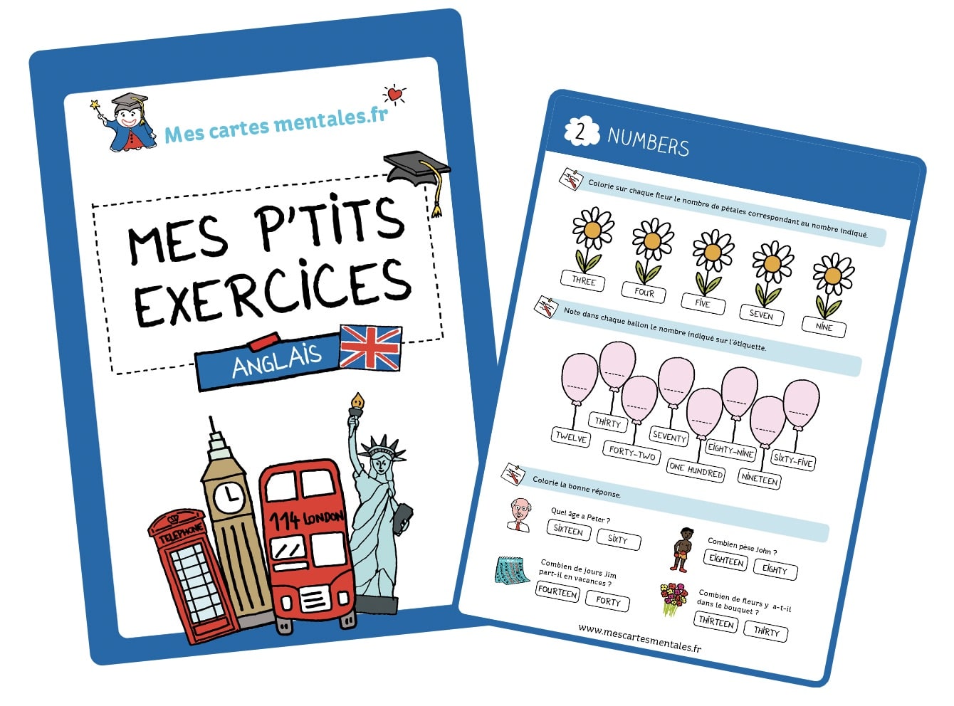 Exercices anglais