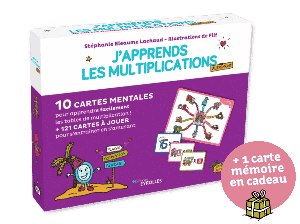 Mémorisation des tables de multiplication. - Autisme-Dyspraxie  Apprentissages et vie quotidienne