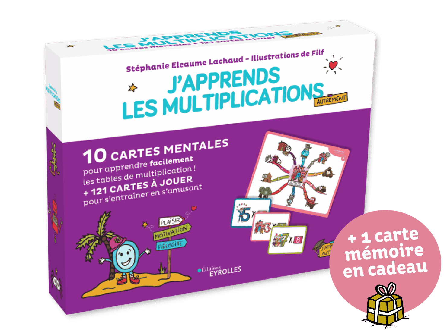 Mémoriser ses tables de multiplications avec la carte mentale