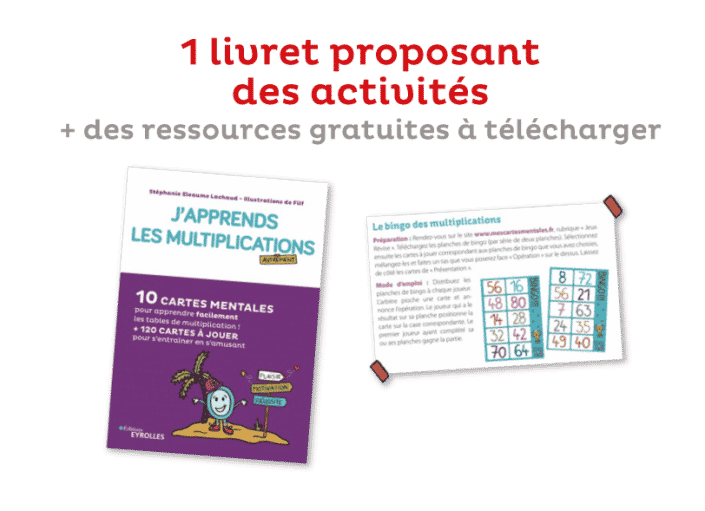 10 jeux de cartes en une seule boite pour apprendre les tables de  multiplication - Papa positive !