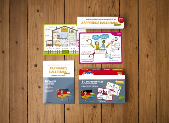 80 cartes mentales pour apprendre l'allemand