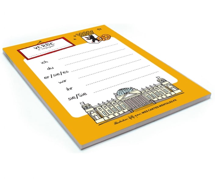 Bloc-notes Conjugaison allemand