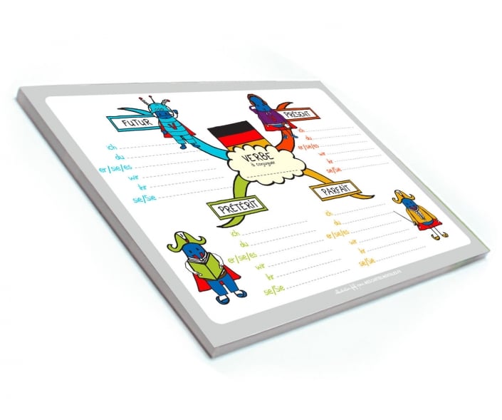 Bloc-notes conjuguer tous les temps allemand Bloc-notes conjuguer tous les temps allemand
