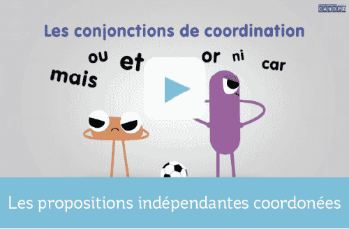 Les propositions indépendantes coordonées