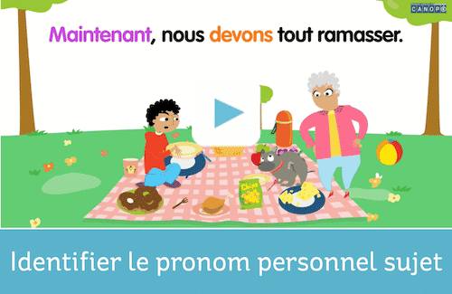 IDENTIFIER LE PP SUJET
