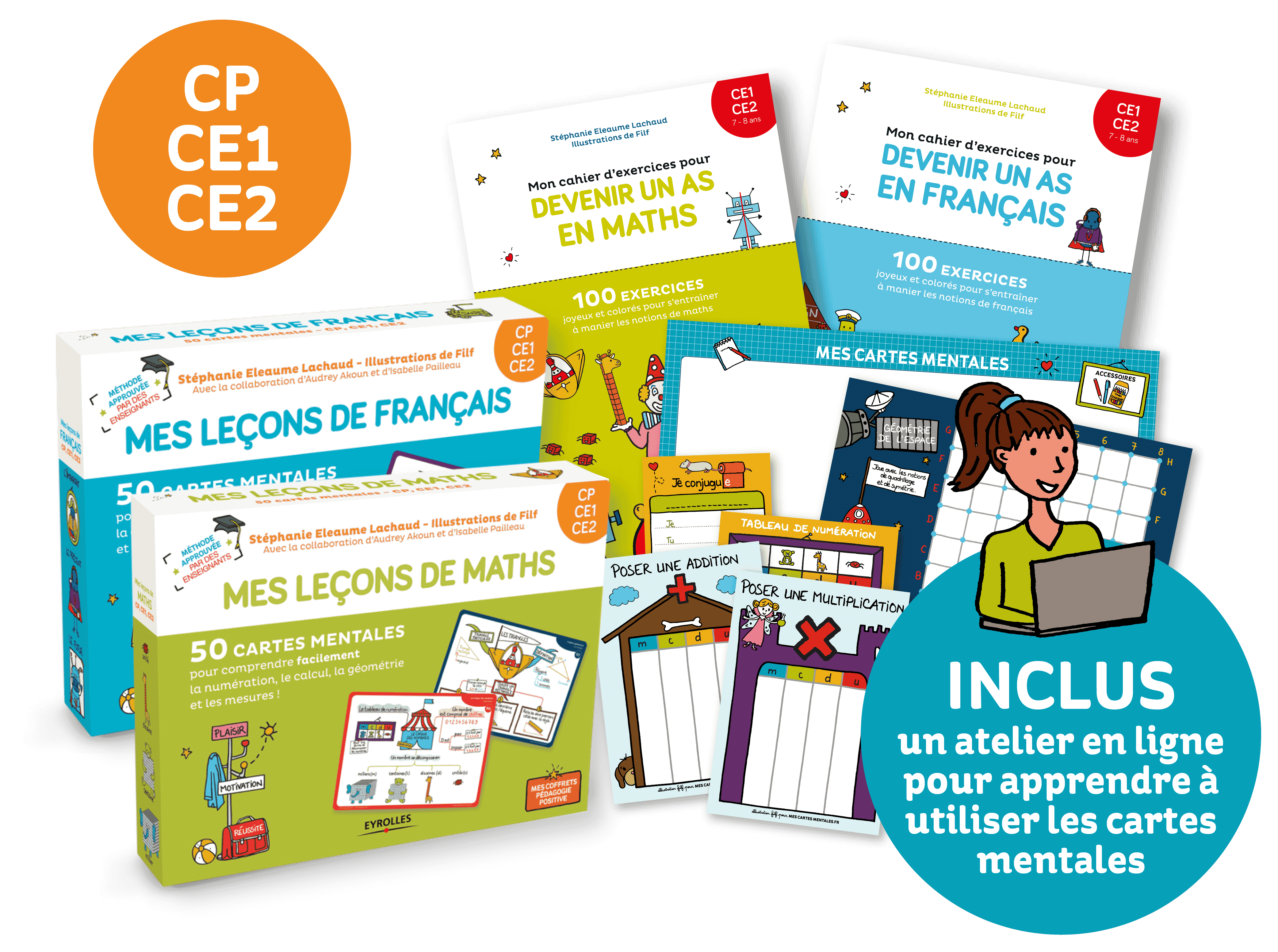 7 jeux et exercices de concentration pour enfants CP / CE1 / CE2 / CM1 / CM2