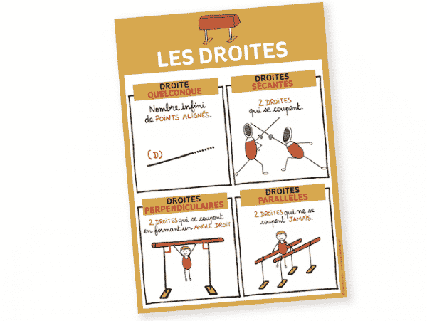 Affiche les droites