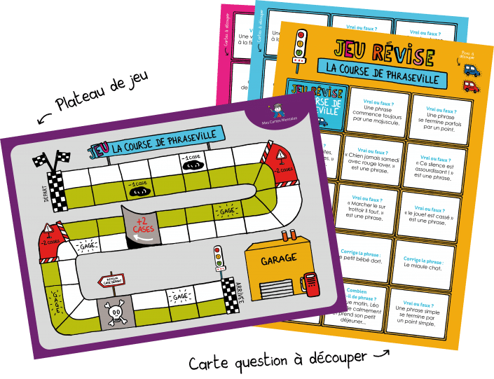 Jeu révise - la course de Phraseville Jeu révise - la course de Phraseville