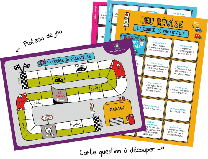 Jeu révise - la course de Phraseville Jeu révise - la course de Phraseville