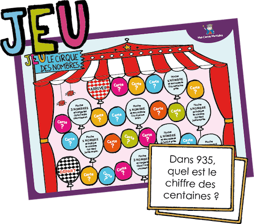 Jeu le cirque des nombres