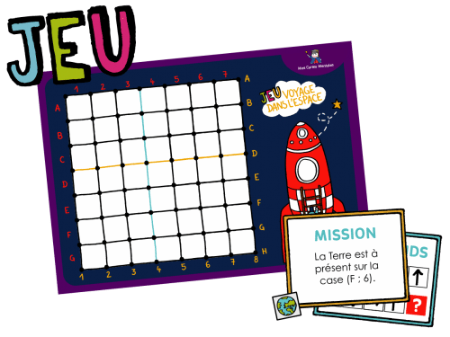 Voyage dans l'espace - Jeu révise (imprimé au format A4)