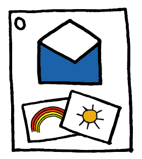 Enveloppe-flashcards