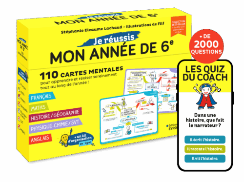 PACK SHOT_Pack-coffret-quiz-sixieme 110 cartes mentales 6e pour apprendre ses leçons + quiz en ligne 6e pour s'entraîner