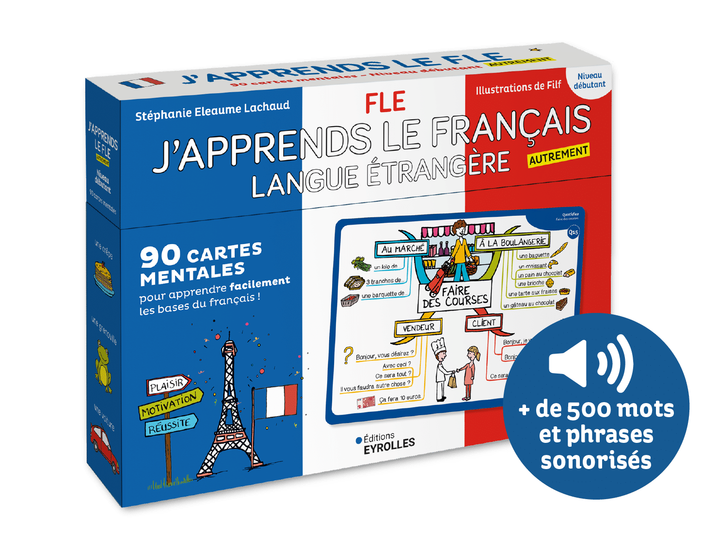 Coffret_FLE Coffret FLE 90 cartes mentales pour apprendre le français langue étrangère