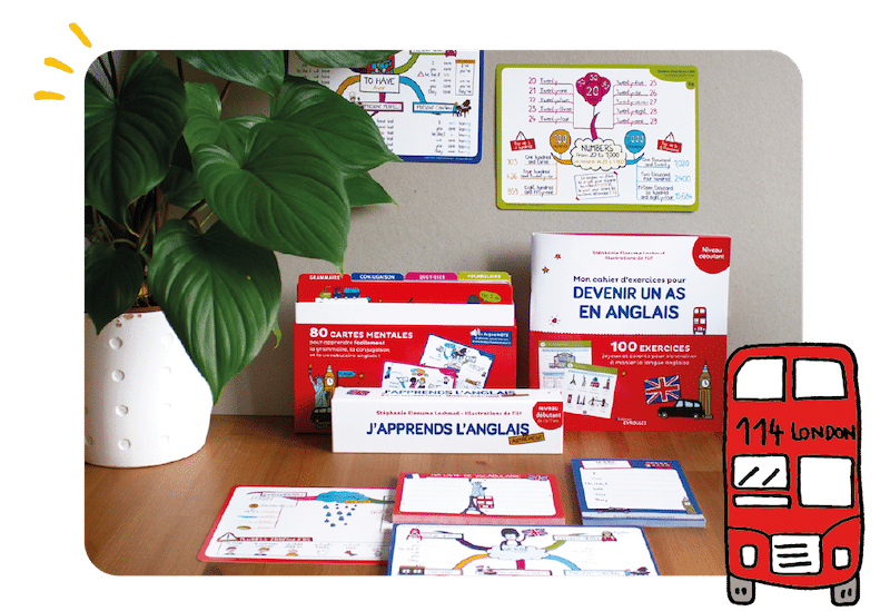 Cartes mentales maths CM1 CM2 - coffret primaire