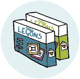 Coffrets de leçons en cartes mentales