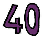 40"