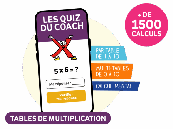 Quiz en ligne tables de multiplication