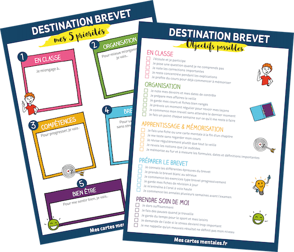 Checklist Mes objectifs Brevet 2027