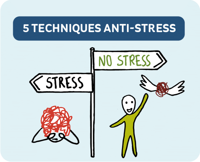 5 techniques anti-stress