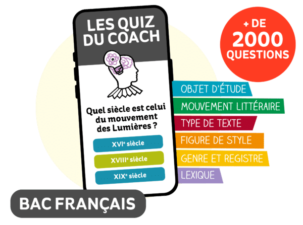 Quiz du coach (en ligne) - niveau bac de français