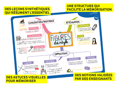 Cartes mentales brevet figure de style