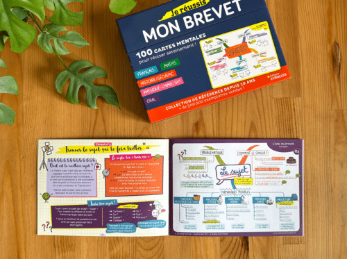 Conseils pour choisir son sujet pour l'oral du brevet à retrouver dans le coffret de 100 cartes mentales "Je réussis mon brevet" éditions Eyrolles pour réviser le français, les maths, l'histoire-géo-EMC, les sciences et préparer l'oral du brevet
