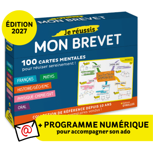 Coffret de cartes mentales brevet 2027