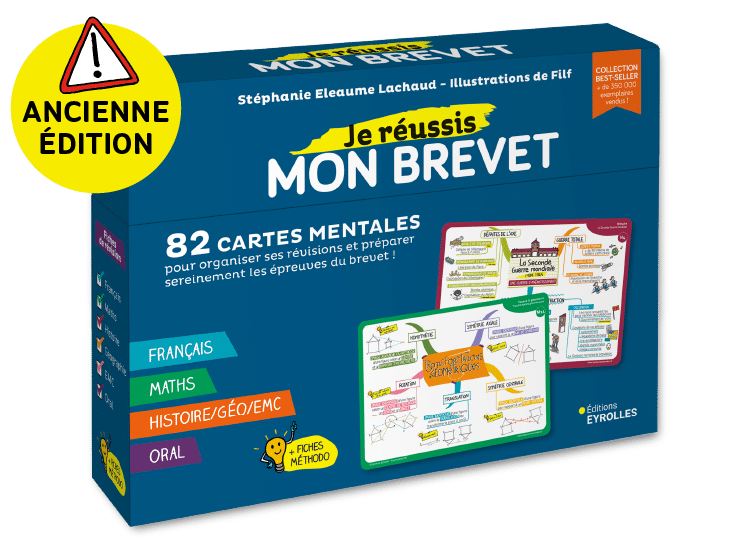 Ancienne édition du coffret "Je réussis mon brevet"