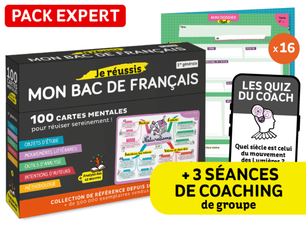 Pack expert pour réussir son bac de français