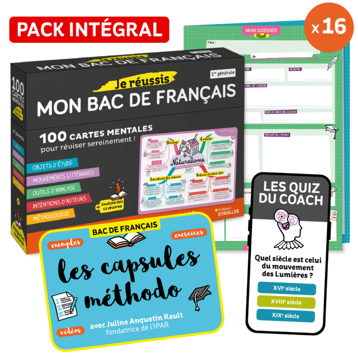 Pack-integral-bac de francais en cartes mentales